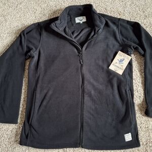 Buckhorn River Fleece Zip Up Fleece Mens XL New With Tags Black